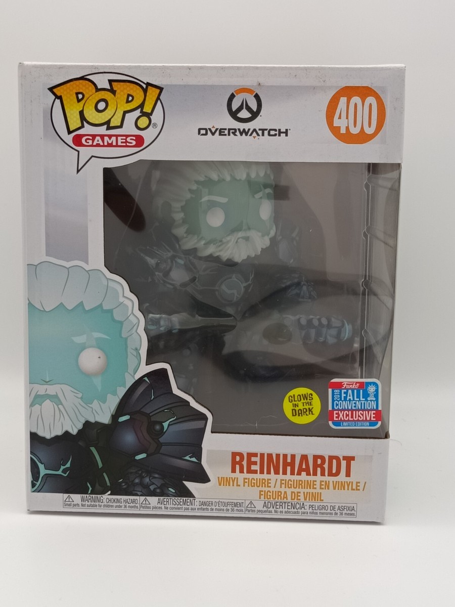 Funko POP! Games Overwatch REINHARDT #400 Glow In The Dark Funko POP! Games Overwatch REINHARDT #400 Glow In The Dark