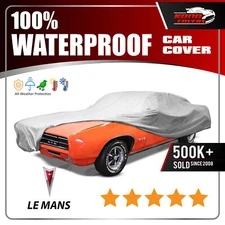 Pontiac LeMans 2-Door 1963-1969 CAR COVER - 100% Waterproof Breathable UV Resist
