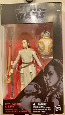 New Rey (Jakku) & BB-8 Droid Robot # 02 Star Wars The Black Series 6'' Figure