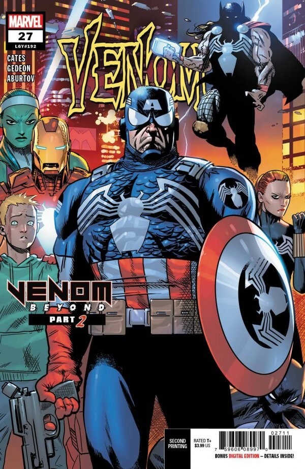VENOM (2018) #27 - 2nd Printing Variant - New Bagged