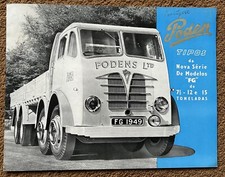 FODEN FE FG TIPPER TRUCK BROCHURE Handbook Instruction MANUAL SPARE PARTS Lorry