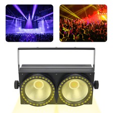 100W COB Par Light LED Lights 2-Eye Bar DJ Disco Party Stage Lighting Multicolor
