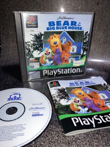 Jim Henson’s: Bear in the Big Blue House (PS1) Complet PAL Version UL/HOL Sony - Photo 1/2