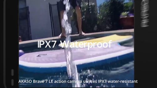 AKASO 4K Brave7 LE 30FPS 20MP Dual Screen Action Camera Underwater Vlog Camera - Video 1 of 1