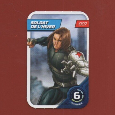 Marvel 2023 - E.Leclerc Nr. 007 - Soldat WINTER ( Ref. B1912)
