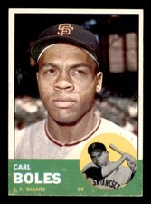 1963 Topps Baseball #428 Carl Boles EX/MT *e2