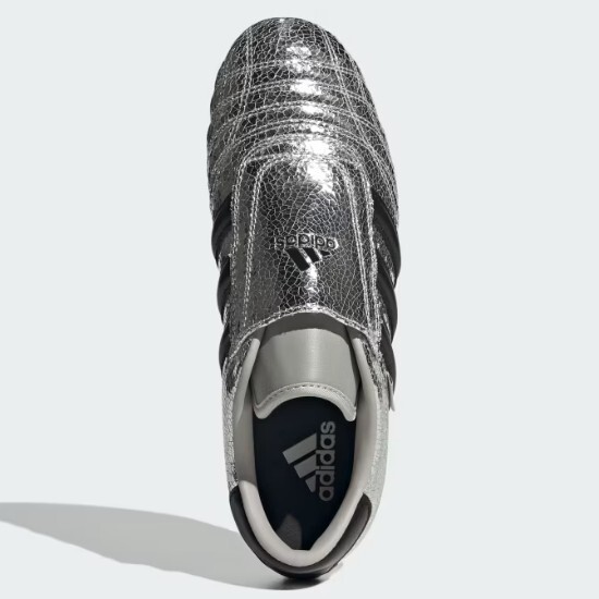 Adidas Women's Taekwondo Leather 'Silver Metallic' - JH9664