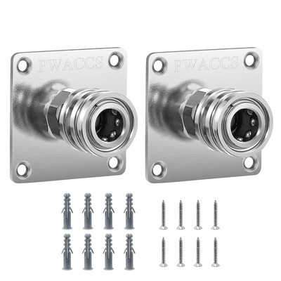 PWACCS Pressure Washer Foam Cannon Holder, 1/4'' Quick Connect Automatic Foam ...