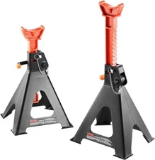 Vevor 1Pair Steel Jack Stands 6 Ton Truck Car Lift Jack Stand Set Double Locking