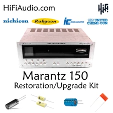 Marantz 150 tuner rebuild restoration recap upgrade kit fix repair capacitor