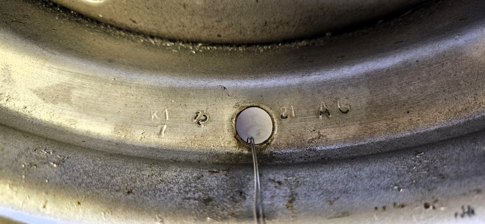 EARLY 1968 Corvette AG Rally Wheel 1967 date | eBay