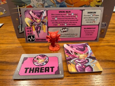 CMON MARVEL UNITED X-MEN Kickstarter Exclusive DEATHBIRD Villain Stretch Goal