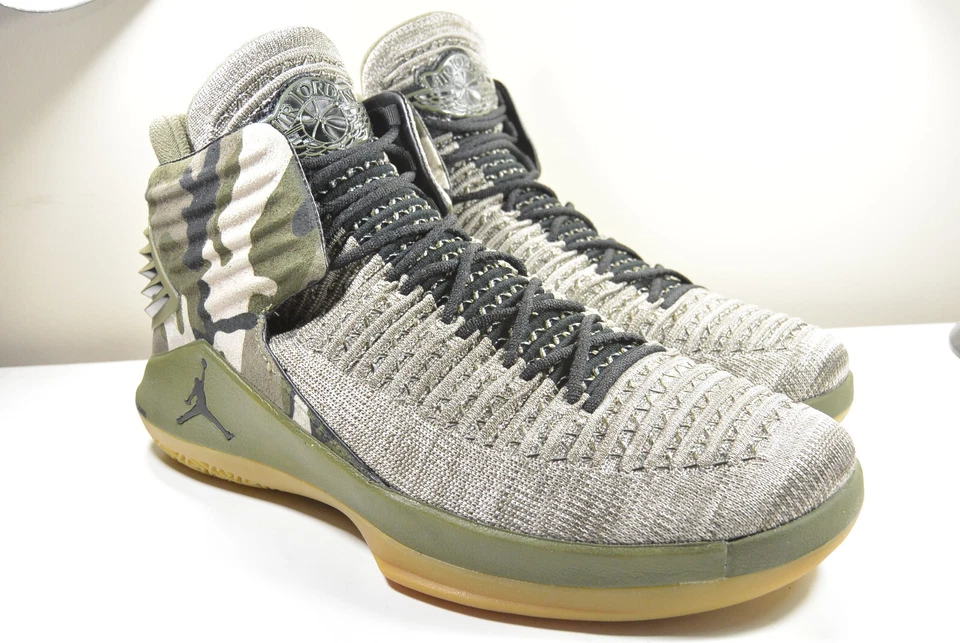 DS NIKE 2018 AIR JORDAN 32 XXXII AA1253-200 VETERANOS DÍA 10 - 13 CAMUFLAJE 1 11 3 4 5 Foto 2 de 4