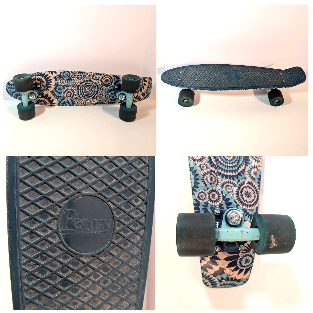 Limited Edition Original Penny Board Floral Pattern Authenti