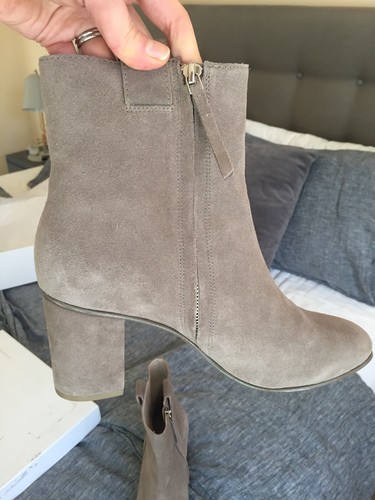 NEW ZIMMERMANN Tab Weekend Ankle Boot in Elephant Grey Suede - Size 41/10 - Picture 5 of 12