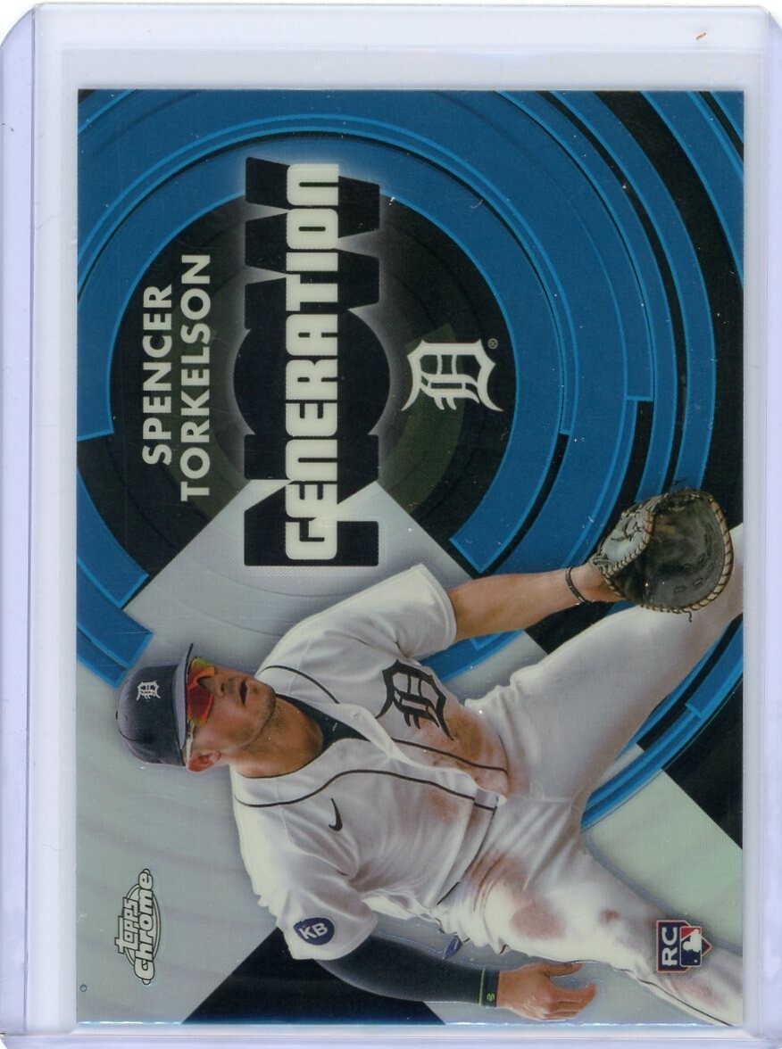 SPENCER TORKELSON RC 2022 Topps Chrome Update GENERATION NOW #GNC-25 Tigers