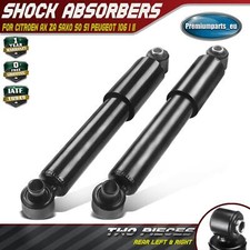 2x Shock Absorbers Rear for Citroen AX ZA Saxo S0 S1 Peugeot 106 I II 1A 1C
