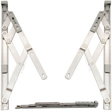 uPVC Window Friction Hinge Pair of Securistyle Stays Opening Vent 17mm Stack