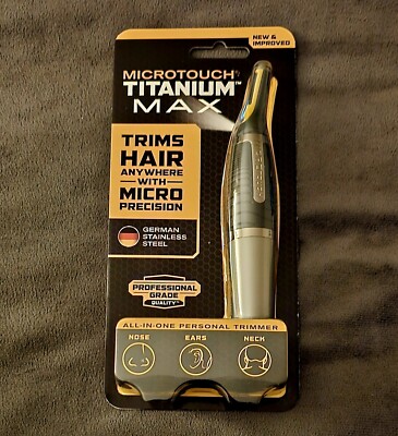 Microtouch Titanium Max Trimmer New & Improved