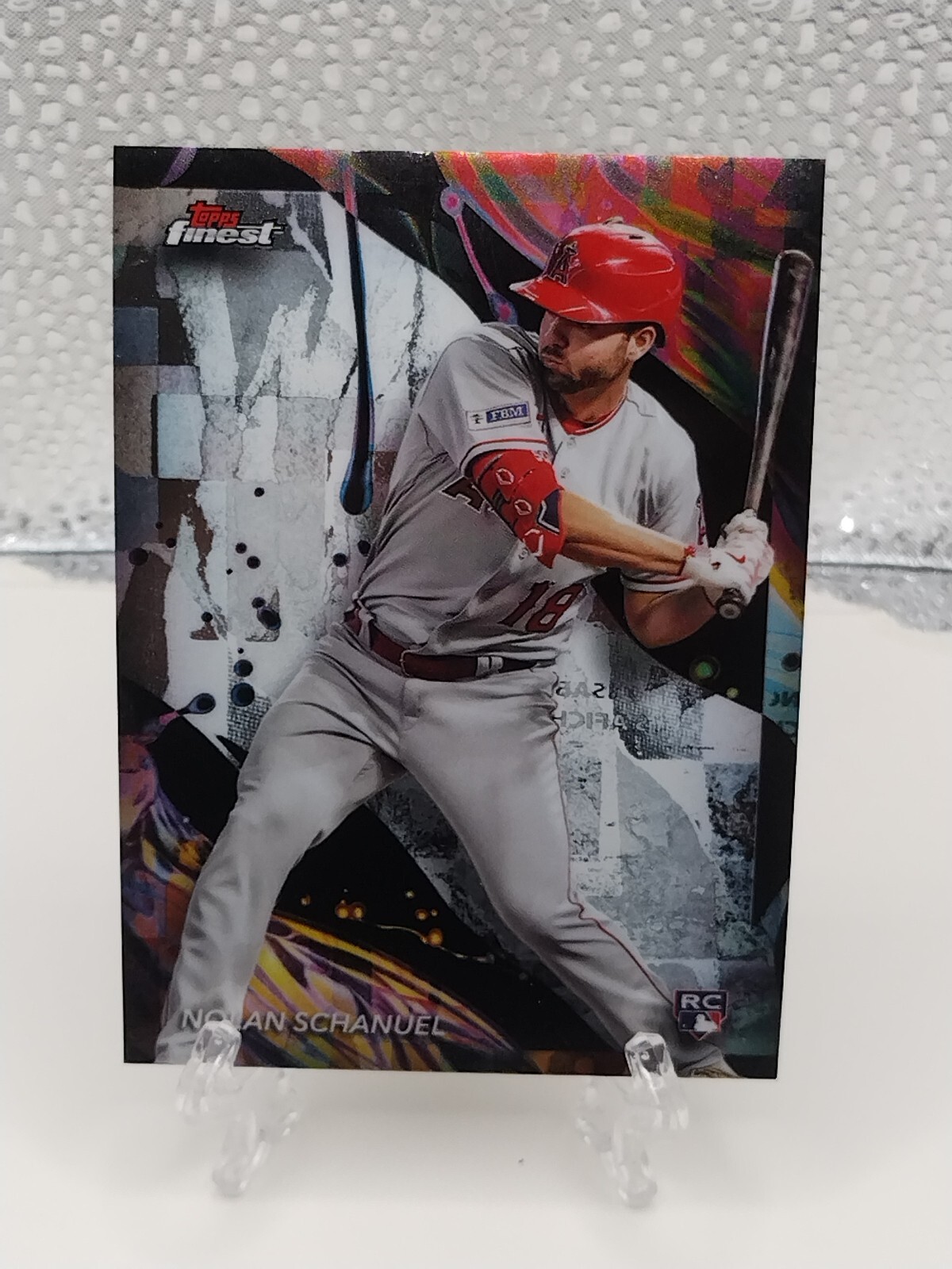 2024 Topps Finest Nolan Schanuel Uncommon #182 (RC) Angels