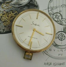 Vintage SHEFFIELD Swiss Made Gold Tone Wind Up Pendant Watch