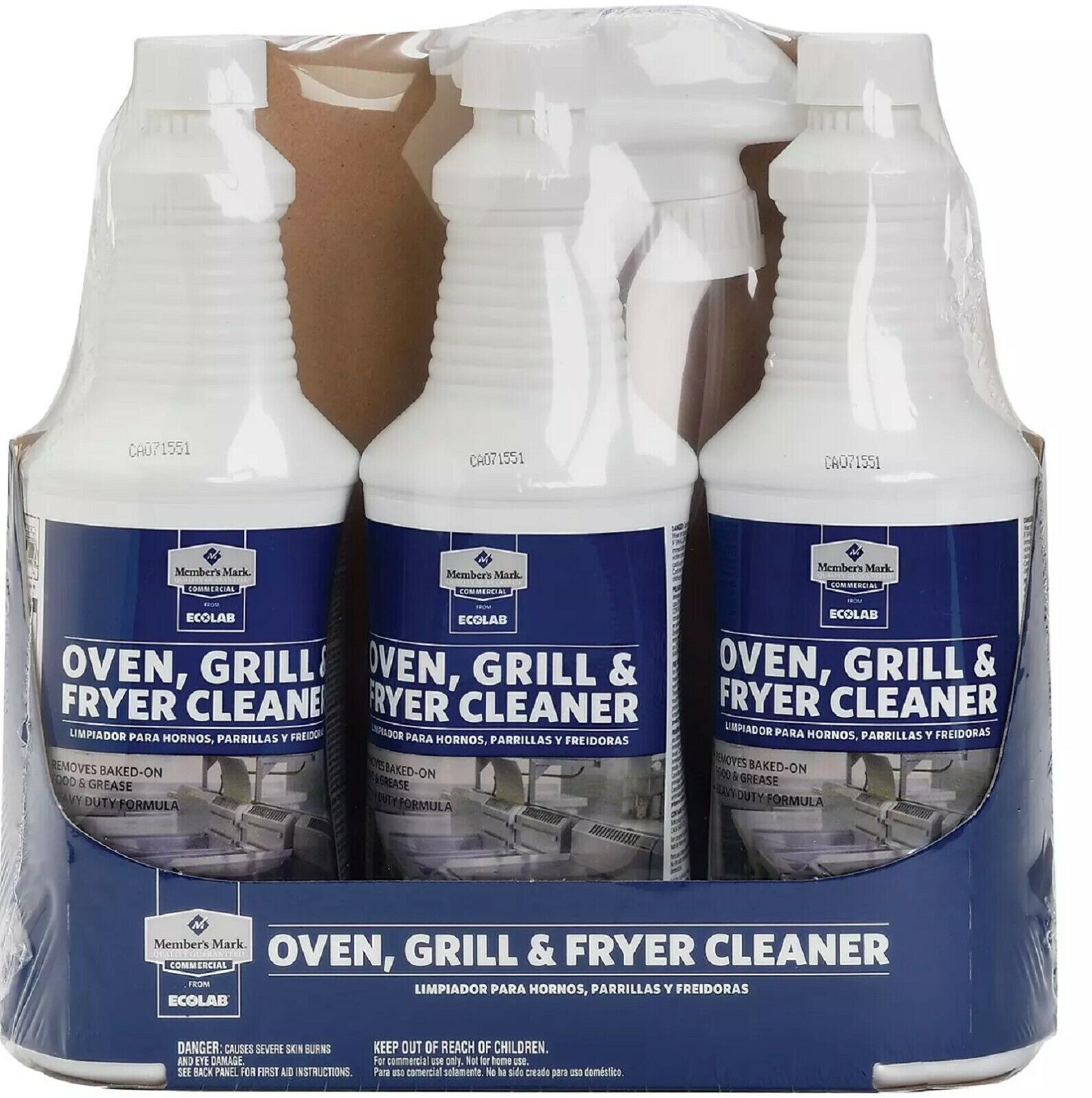 Member's Mark Commercial Oven, Grill and Fryer Cleaner (32 oz., 3 pk