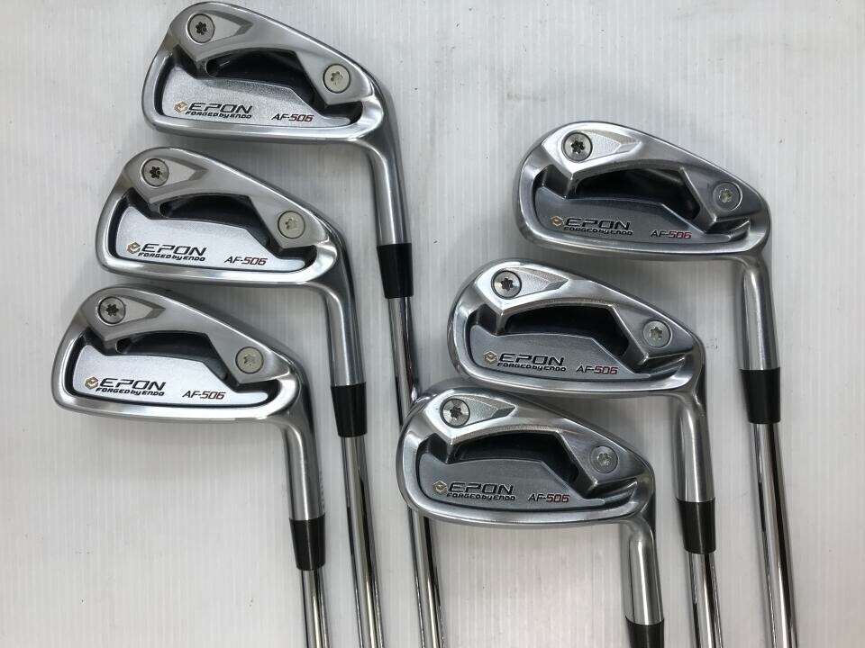 EPON AF-506 Iron Set 6pcs 5-Pw K,s NINE S-Flex | eBay EPON AF-506 Iron Set 6pcs 5-Pw K,s NINE S-Flex | eBay