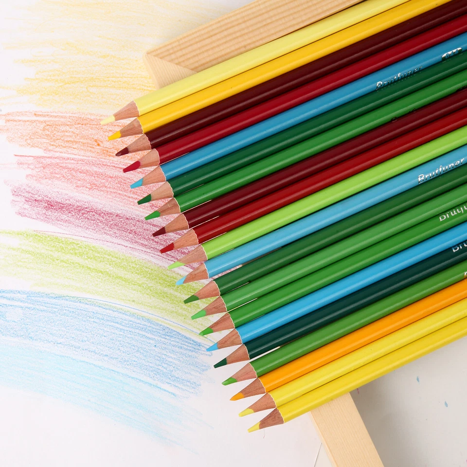 Juego de 120 piezas de lápices de colores clásicos a base de óleo pintura de artista regalo Foto 3 de 4