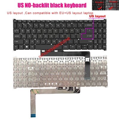 US Keyboard For Acer Extensa 15 EX215-23 N23C3 EX215-33 EX215-55 EX215-56 S50-54