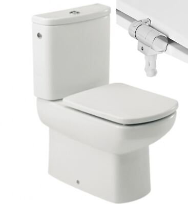 Roca Dama Senso Kompakt WC Sitz und Bezug Soft Close weiß A801512004