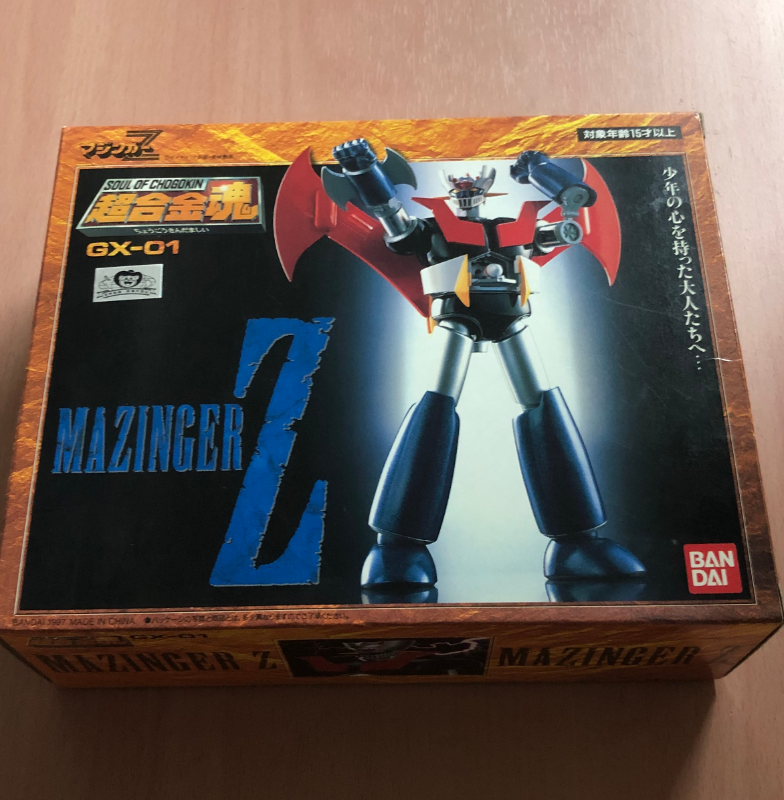BANDAI MAZINGER Z GX-01 フィギュア Amazon.com: gx-01r mazinger z (Tokyo Limited) : Toys & Games