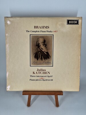 MUSTERPLATTE - Johannes Brahms The Complete Piano Works Vol. 1  - Decca SXL 6105