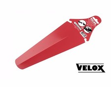 Velox Snap On Under Saddle Rear Mudguard - Red