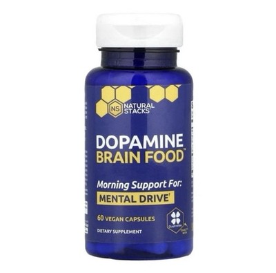 Natural Stacks Dopamine Brain Food Supplement - 60 Capsules