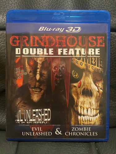 Evil Unleashed / Zombie Chronicles (2002/03) FLAWLESS 3D Blu-ray! Horror in 3D!