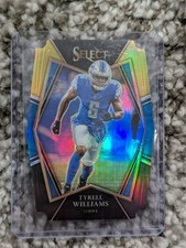 2021 Panini Select - Premier Level Tyrell Williams #113 Black & Gold Prizm...