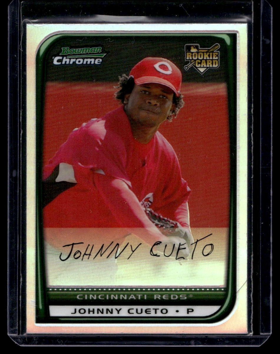 2008 Bowman Chrome Johnny Cueto Refractor RC
