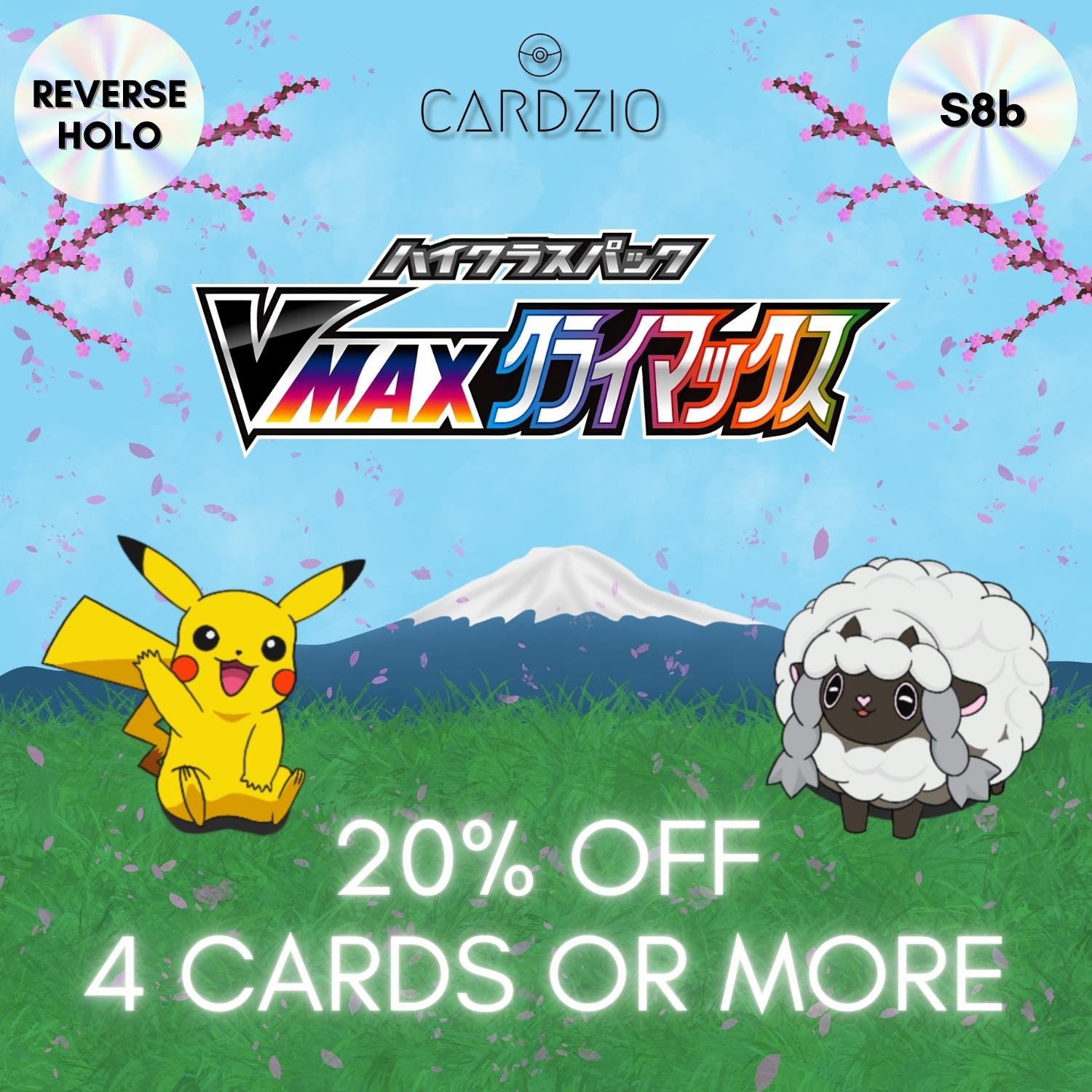 Pokemon - VMAX Climax S8b [Reverse Holo] - Singles
