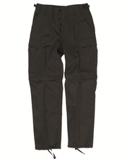 Zip-Off Hose schwarz, Feldhose, Freizeit, Outdoor -NEU-