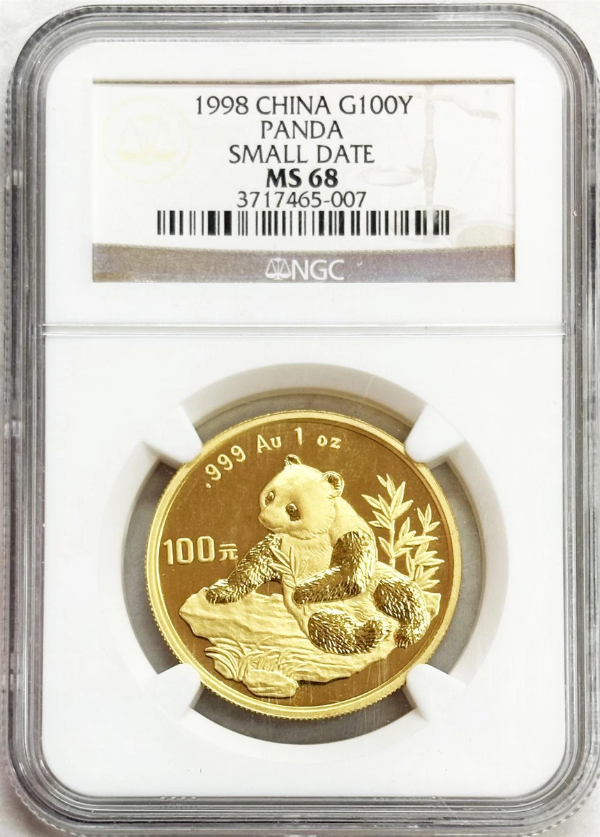 Chinese Panda MS 68 Grade Gold Bullion Coins for sale | eBay