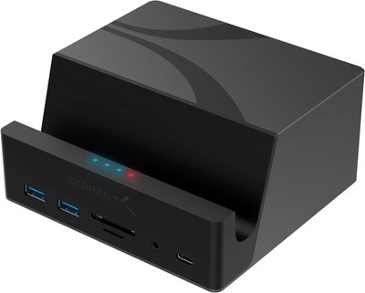 SABRENT USB-C Universal Laptop Docking Station (DS-UICA) - Black