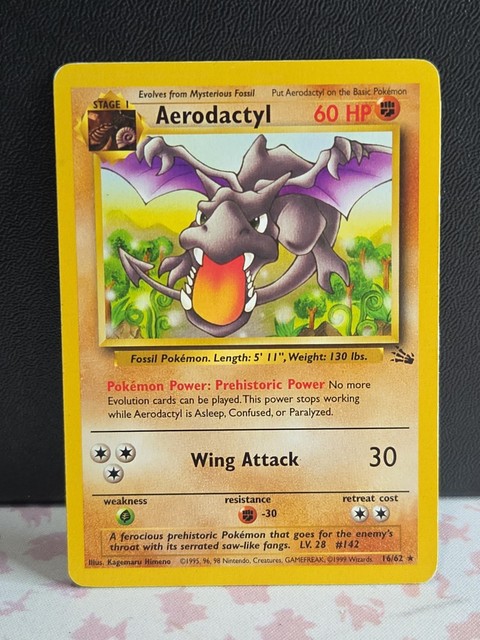 Aerodactyl #16 (Fossil (1999))