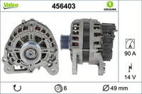 Lichtmaschine Generator Lima Valeo Origins - NEW O.E. Technologie 456403 14V