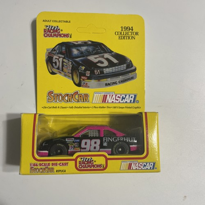 #ad Derrike Cope #98 Finger Hut Ford 1994 Racing Champions Box 1 64 NIB $3.97