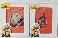 MINIONS Pendant Necklace OR MINIONS Dog Tags Necklace - Bob Stuart Kevin -NEW