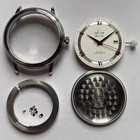 Für DIY 39,5mm Uhr Stahlgehäuse Kit für 2824 9015 2892 Uhrwerk