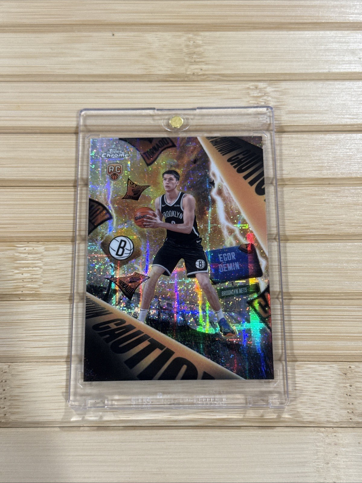 2025-26 Topps Chrome Advisory Egor Demin #AD-8 Rookie CASE HIT SSP BROOKLYN NETS