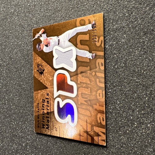 2007 UD Spx NICK MARKAKIS #WM-NM Winning Materials JERSEY 123/199 - MLB ORIOLES - Picture 3 of 5