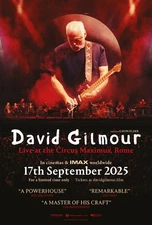 David Gilmour Live At The Circus Maximus poster - 11 x 17 inches - Pink Floyd