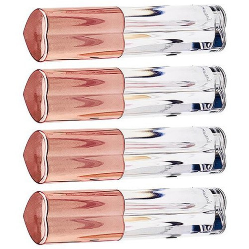 4 Pcs Transparent Plastic Lip Gloss Bottles with Wand for Makeup Travel - Picture 9 of 11